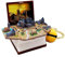 Porte-clés de livre de château 3D, jouets à main, nouveauté, figurines de livre, prix de classe, château marron