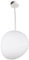 Lampe suspendue en verre luminaire blanc irrégulier, mini lustre d'îlot de cuisine nordique, lampes à suspension en nuage de salon salle à manger E27 plafonniers/L WZSS