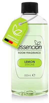 Raumdüfte Refill Flaschen – 500ml und 1000ml – In 14 verlockenden Düften erhältlich (Lemon 500ml Refill)