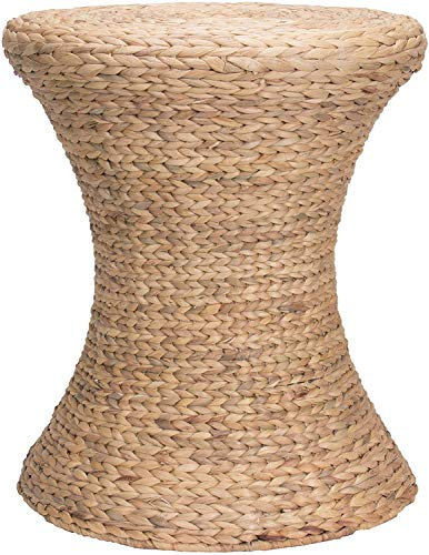 Korbgeflecht für den Außenbereich, Fußhocker für die Terrasse, Sitzgelegenheiten aus Rattan für die Terrasse, Fußhocker und kleine Hocker, Gartenstuhl, Balkonmöbel, handgefertigtes Rattan
