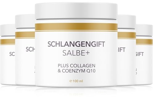 Schlangengift salbe + mit Plus Collagen und Coenzym Q10, Schlangengift Creme, Anti-Falten Gesichtscreme, Anti Aging Falten Hautpflege Haut Balsam Salbe für Alle Hauttypen (5)