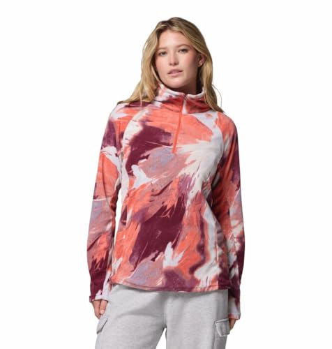 Columbia Damen Glacial 4 Print Half Zip Fleece-Überzug (1er Pack)