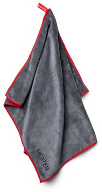 MEATER Mikrofaser-Handtuch für Küche und Grill: wiederverwendbar, saugfähig, langlebig und weich, perfekt zum Kochen, Grillen und Reinigen, 59,7 x 39,6 cm