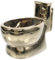 1Pezzi Tazza Forma Wc Tazza Igienica con Nascosta per Feste Amici Resistente e Decorativa