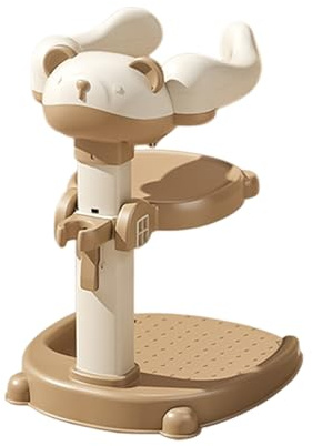 Supporto per doccia per bambini dai 6 mesi in su regolabile in altezza Doccia in piedi Supporto per neonati Portatile Portatile Aiuto in piedi