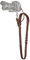 Leather Camera Strap for One Camera - Professional Single Leather Harness Shoulder Strap Quick Release Gear DSLR/SLR, Brown