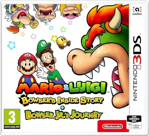 Mario & Luigi: Bowser's Inside Story + Bowser Jr.'S Journey 3DS [