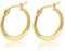 Yumay 9CT Yellow Gold Filled Hoop Earrings for Women and Girls (20MM in diameter)