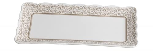 Brandani 53340 Vassoietto Riccioli Di Fata In Porcellana 25x13 cm