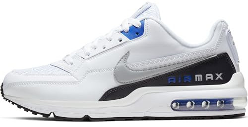 Nike Herren Air Max Ltd 3 Sneaker, White/Lt Smoke Grey-Game Royal, 42 EU