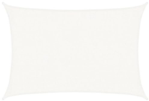 vidaXL Vela Parasole 160 g/m² Bianca 2x3 m in HDPE