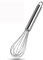 Stainless Steel Whisk Balloon Whisk Whisk Set Egg Beater for for Blending Whisking Beating Stirring Cooking Baking Beating & Stirring - 8 Inch