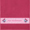 Manutextur Handtuch mit Namen - personalisiert - Motiv Fee 1 - viele Farben & Motive - Dusch-Handtuch - Fuchsia - Größe 50x100 cm - persönliches Geschenk mit Wunsch-Motiv und Wunsch-Name