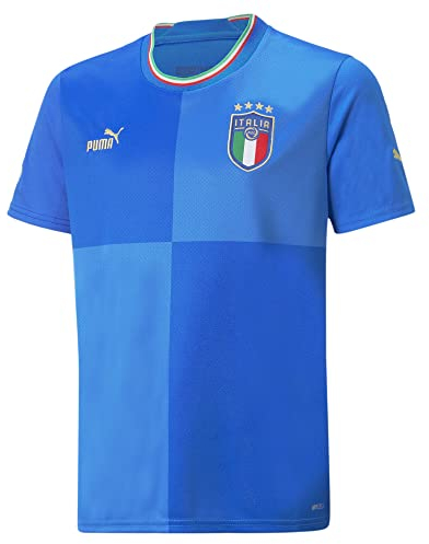 PUMA Italie, Maillot Enfant, Saison 2022/23 Officiel Domicile