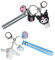 PiPi&W Kuromi Schlüsselanhänger, KT Katze Anhänger, Geschenke für Mädchen, 2 Stück