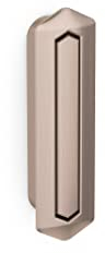 Gedotec Klapp-Griff Metall Möbelgriffe | 1 Stück Klapphaken & Türgriffe klappbar | MIO DONA | 15 x 55 mm - Griffe Möbel Haken zum Einlassen | Schrankgriffe edelstahl finish| Griffe für Küchenschränke