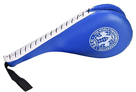 BORDSTRAT Raquette Taekwondo, Karaté Kickboxing, Martial Arts Kicking Training Strike Target Pad, Tapis d'entraînement pour les arts martiaux, pour enfants, jeunes, adultes