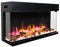 Endeavour Fires 40”/1030mm Rosedale 3D Media Wall Inset Electric Fireplace with Multi Flame Colours Log & Crystal Set, 7day Programmable Remote Control 1&2kW