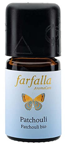 FARFALLA Ätherisches Öl, Patchouli, bio, 5ml (5er Pack)