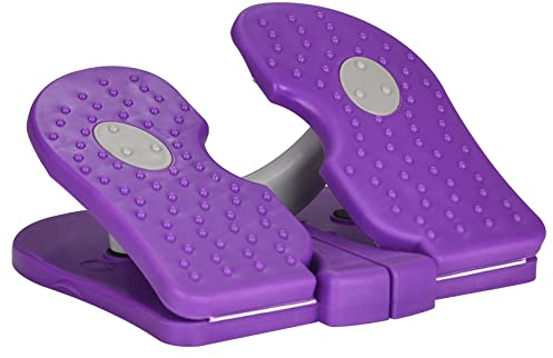KAXIAA Mini Sitting Exerciser Home Indoor Full Peddle Training Body Leg Laufband Tragbarer Stepper Fitness Loss Legs Weight Haushalt,Lila