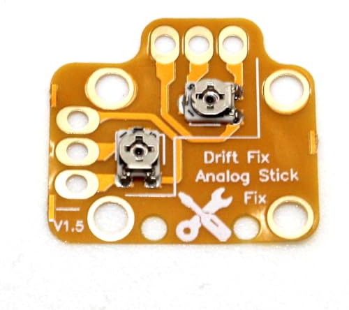 Analog Controller Stick Drift Fix V1.5 - Hilfe bei Figur läuft weg, gold für Sony PlayStation 4 Controller