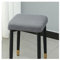 moismk Hocker Bezug Quadratisch Hockerbezug Stretch Schutzbezug Waschbar Pflegeleicht Stretch Stuhlbezug Stuhlhusse für Stuhl Barhocker(#2)