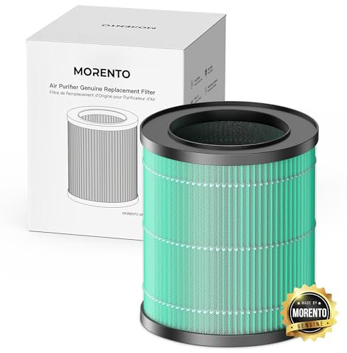 MORENTO MR2566 Original Luftreiniger Ersatzfilter Set Kompatibel mit OPERAN MR2566 Luftreiniger, Haustier Schuppen Version, 1 Pack