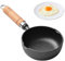 DASIAUTOEM Antihaftbeschichtete Mini Pfanne, Kleine Pfanne Ø 11 cm Bratpfann, Eierpfanne mit Griff, Spiegeleipfanne, Antihaft Pfanne Hitzebeständig Tragbar, für Camping, Kochen, Induktionsherd, Eiern
