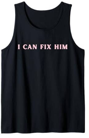 Ich kann ihn reparieren LUSTIGE süße Beziehung Y2K Tank Top