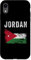 Hülle für iPhone XR Jordanische Flagge im Used-Look – Herren Damen Kinder – Jordanische Flagge