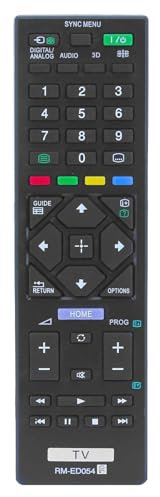Télécommande universelle RM-ED054 RMED054 compatible avec Sony KDL32R423A KDL-40R473A Bravia LCD TV télécommande