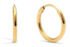 SINGULARU - Ohrringe Maria. Edelstahl mit 18K vergoldung. Schmuck für Damen.