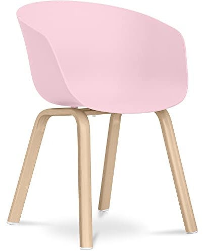 Iconik Interior Scandinavian Style Chaise Maylis Design scandinave - Mat Rose pâle