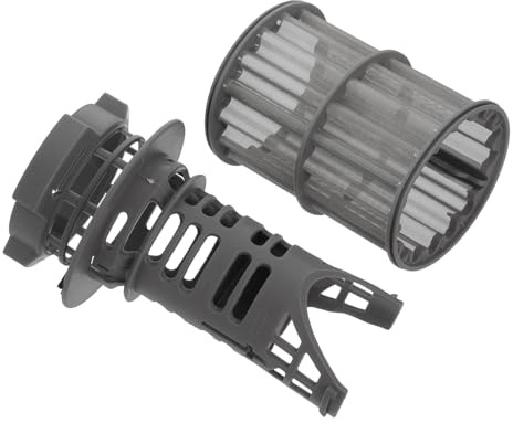 Reliapart Dishwasher Drain Filter Compatible for Bosch SMI, SMS, SMV, SHE, SHX Series Fine Mesh Trap Prevents Blockages Captures Food Debris 645038 Replacement Filter Insert