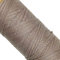 LINHASITA, Garnspule, gewachst, 100 g / 170 Meter, Dicke: 1 mm, Polyester, Makramee-Garn, 30 Farben 170 metros / 100 gr grau