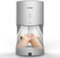 anydry 2630T Haute Vitesse sèche-Mains électrique,seche Mains Automatique Mural avec égouttoir,Commercial et Domestique,ABS 1400-1650W(Argent)