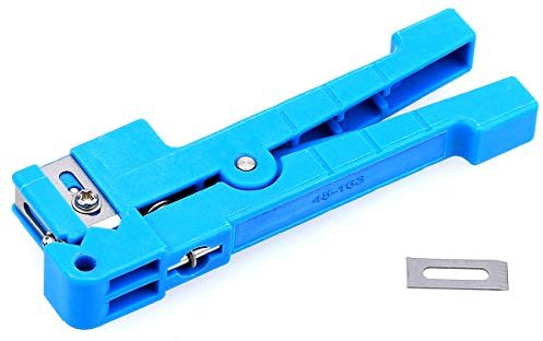 45-163Fiber Optic Jacket Stripper Coaxial Stripper Cable Stripping Cutter Tool(45-163)