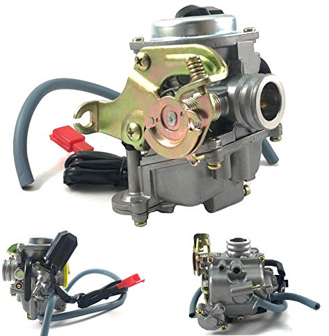 50-90cc 4-TAKT TUNING VERGASER 19mm inkl. Kaltstartautomatik/E-Choke für BAOTIAN SARO AGM GMX BENZHOU YIYING YY50T FLEX TECH JINLUN KYMCO JINAN QINGQI REX RS ZNEN CHINA ROLLER GY6