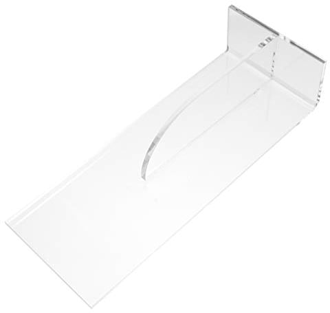 Toddmomy Acrylic Cake Smoother - Transparent Cake Smoother for Buttercream, Fondant, and Cream - Baking Accessories for Professional and Personal Use - 8.66 X 3.94 X 3.15 Inches