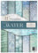 ITD Collection - Reispapier Kreativset A4 Decoupage Rice Paper Sheet 29,7 x 21 cm Serviettentechnik Mehrfarben (Four Elements - Water, RP012)