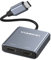 Viagkiki USB C auf Dual HDMI Adapter 8K, Dual HDMI Monitoradapter, unterstützt Single 8K @ 30Hz oder Dual 4K @ 60Hz kompatibel mit MacBook Pro/Air, Dell XPS 13/15, Lenovo Yoga usw