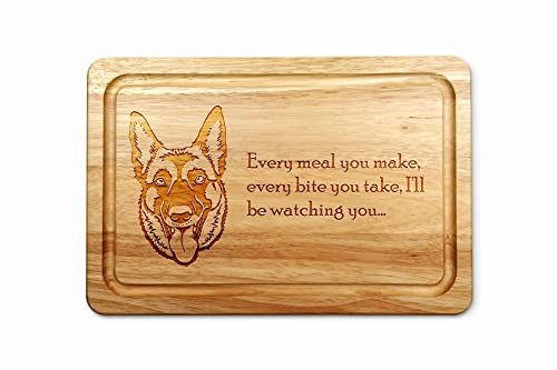 Personalised Belgian Malonis Chopping Board 30 x 20 cm