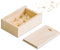TATMOHIK Kleine Holzkiste Geschenk mit Schiebedeckel, Holzkiste Klein mit Deckel für Hochzeitsgeschenke für Paare Holz USB Box für Freunde/Fotografen/Kunden(Ahornholz, 8x5,1x2,5cm)