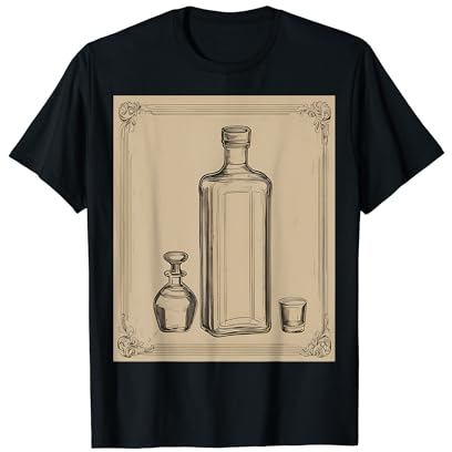 Flasque à whisky vintage Elegance T-Shirt