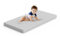 BSS BEDDING Berlin Babybett Matratze 60x120 cm Höhe 15 cm, Orthopädische Kaltschaummatratze, Atmungsaktives Allergenfreies Kinderbett mit abnehmbarem und waschbarem Bezug, Doppelseitige Matratze