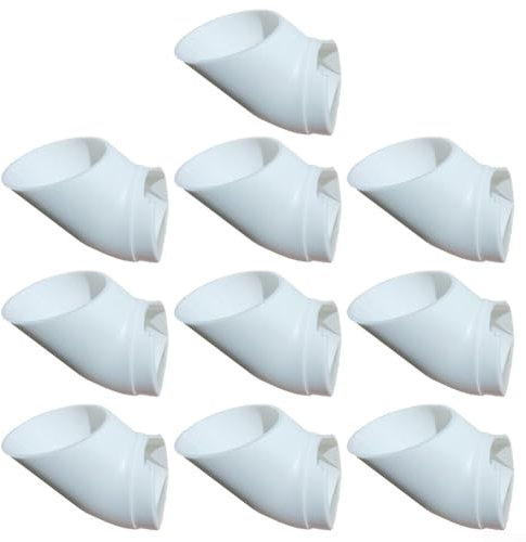 ZiStarlilife 10Pcs Threedimensional PVC Planting Cups Designed To Save Space, 20 * 20 * 15CM Column Planting Cups, Urban Greenery Solution