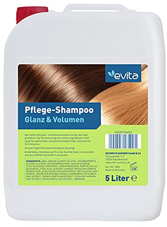 evita Pflege-Shampoo Glanz & Volumen 5 Liter
