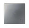 Simon 82 Concept | Tecla individual pulsador con visor + luz titanio SIMON 8200016-096