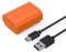 SMALLRIG 2400mAh USB-C Battery für NP-FZ100 Akku für Sony A7R V, A7S III, 2,5H volle Ladung, für Sony A7R IV, A7R III, A7 III, A7C, A7C II, A7CR, A6700, FX3, FX30, ZV-E1, ZV-E10 II, Orange – 4969
