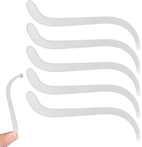 Ohrring-Anprobe-Stick – 5 Acryl-Display-Sticks, Transparenter Ohrstecker